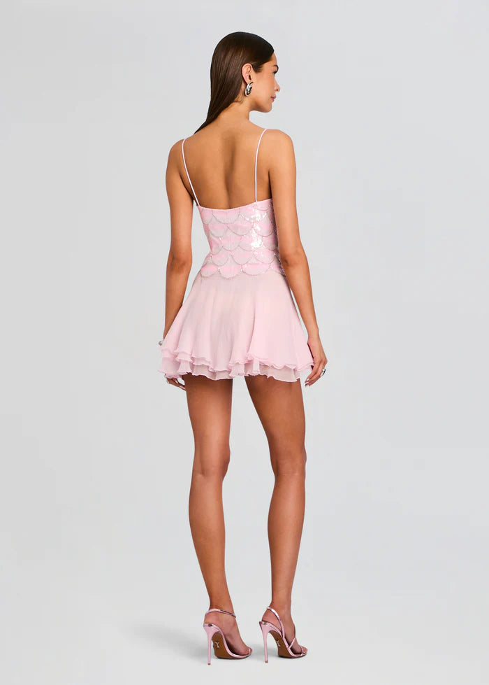 DREENY EMBROIDERED DRESS