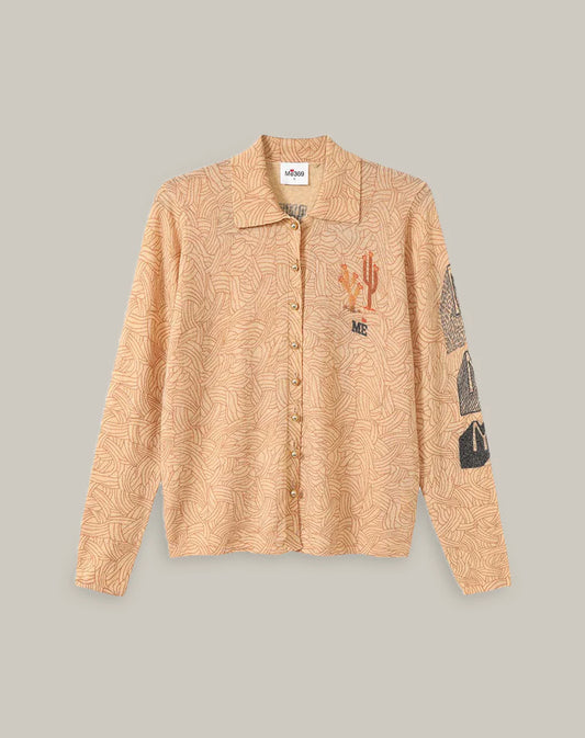 SERENITY BUTTON SHIRT KNIT