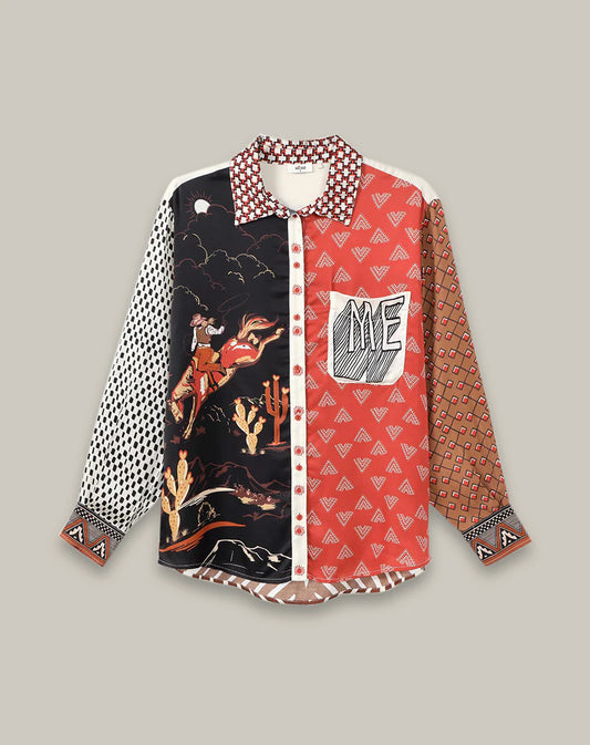 ISABEL PRINTED SHIRT