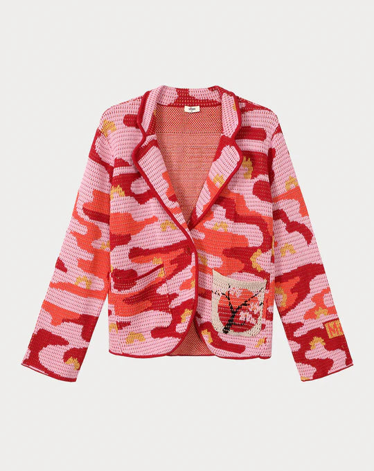 MAGIC JAQUARD KNIT JACKET