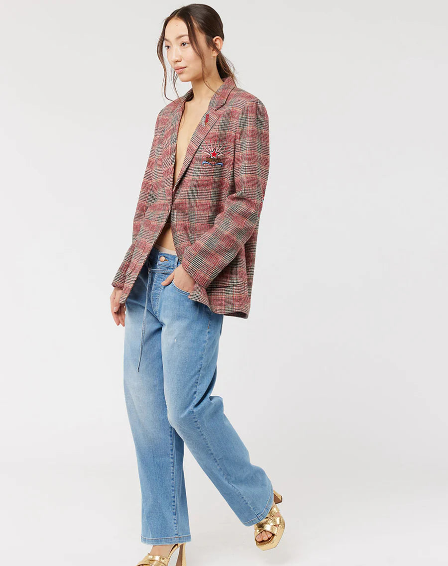 LINDA TARTAN JACKET