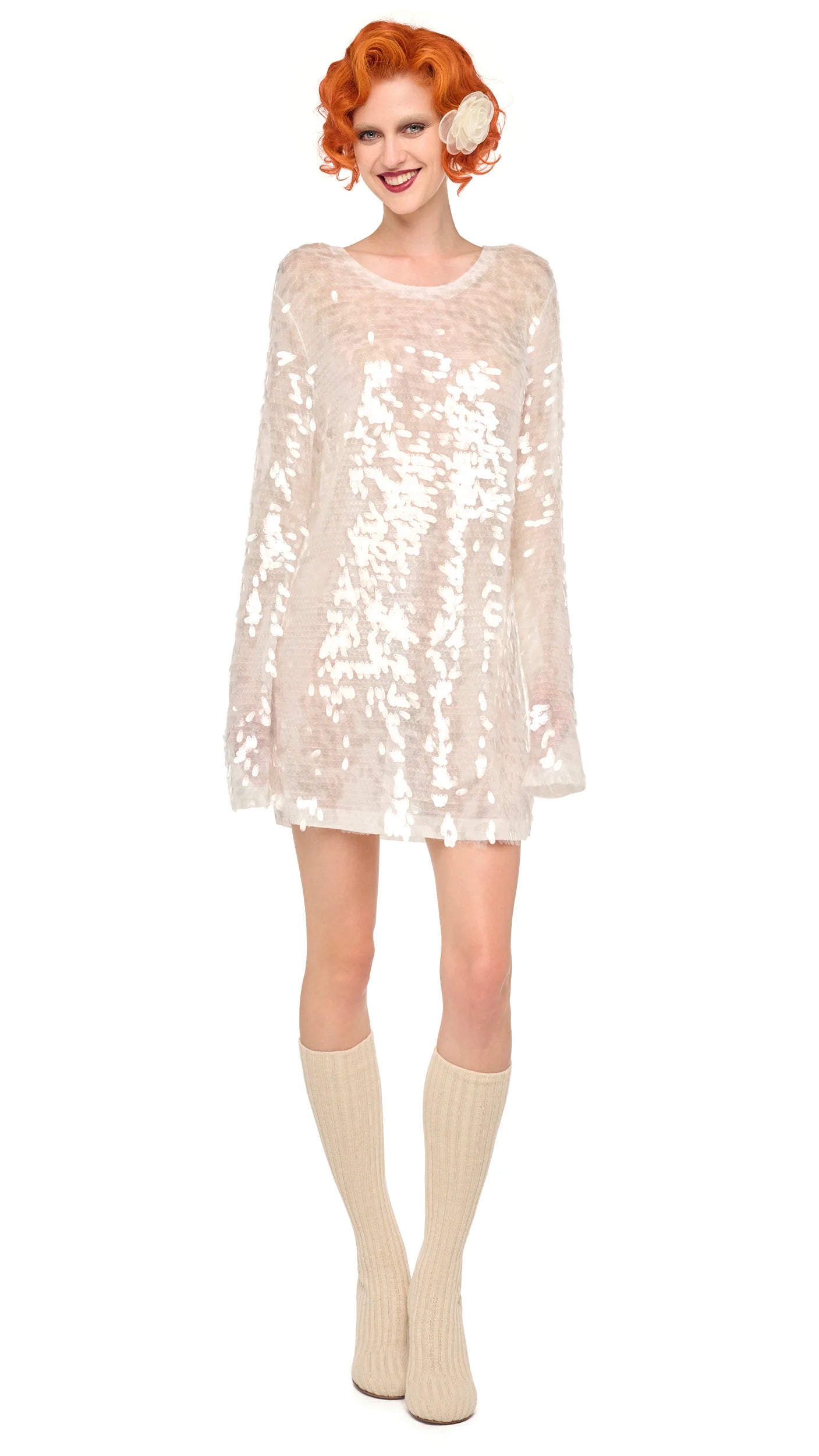 SLEEVELESS SWING MINI DRESS