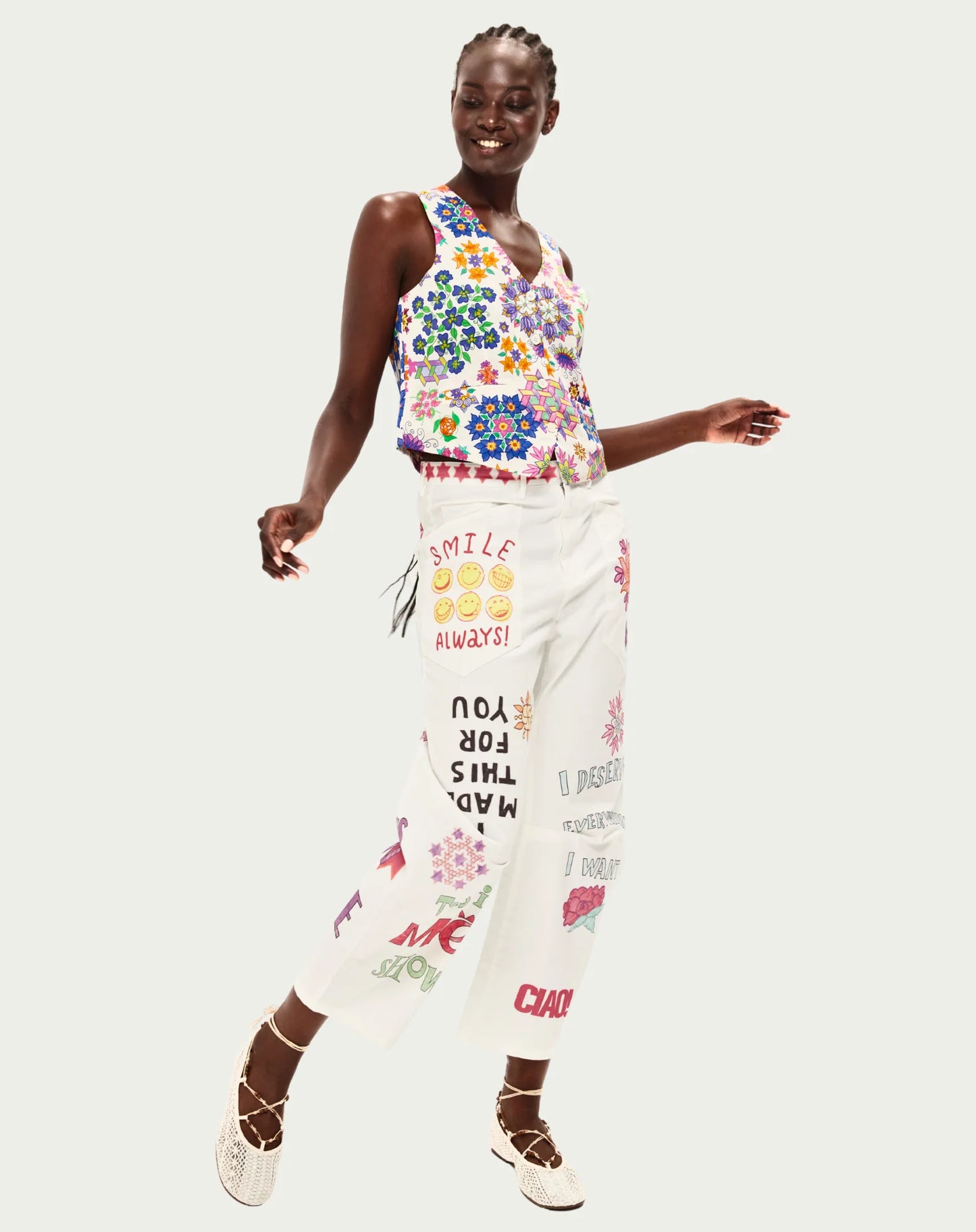 CALA COTTON BARREL PANTS