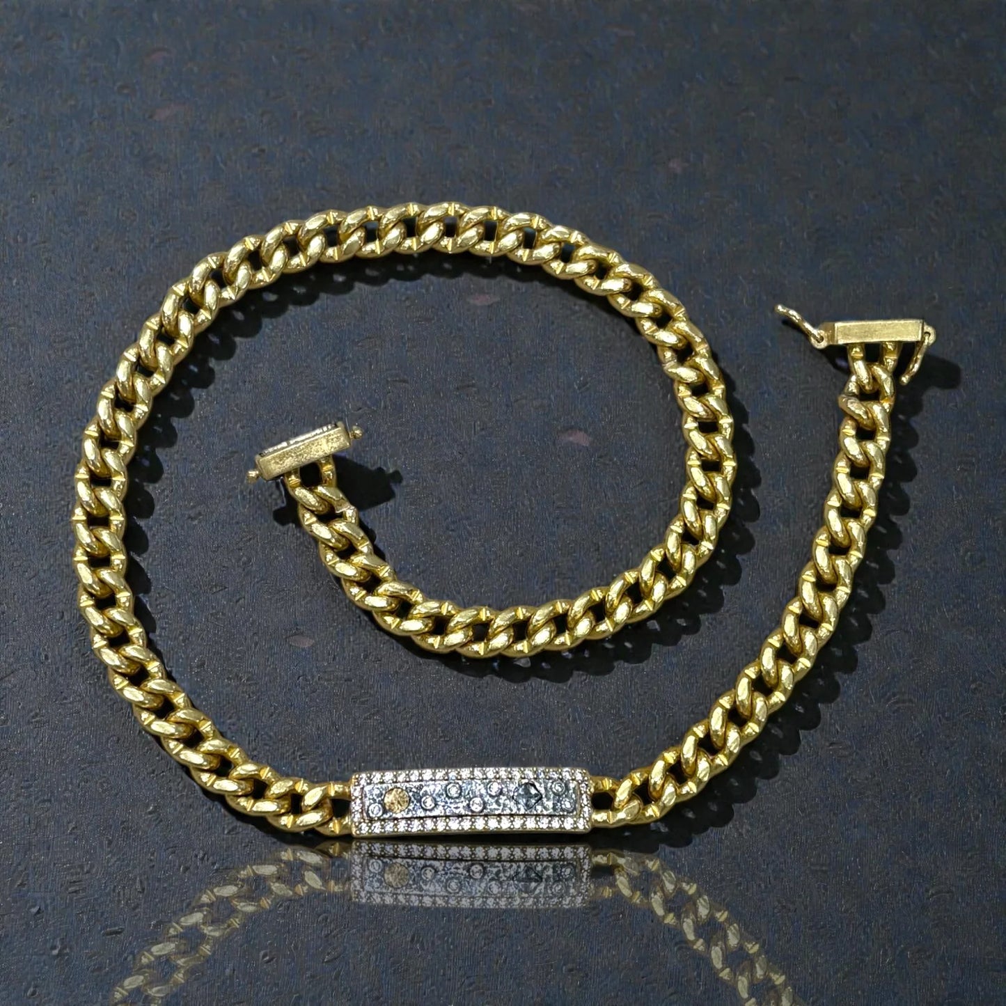SOLEIL DOUBLE WRAP ID BRACELET