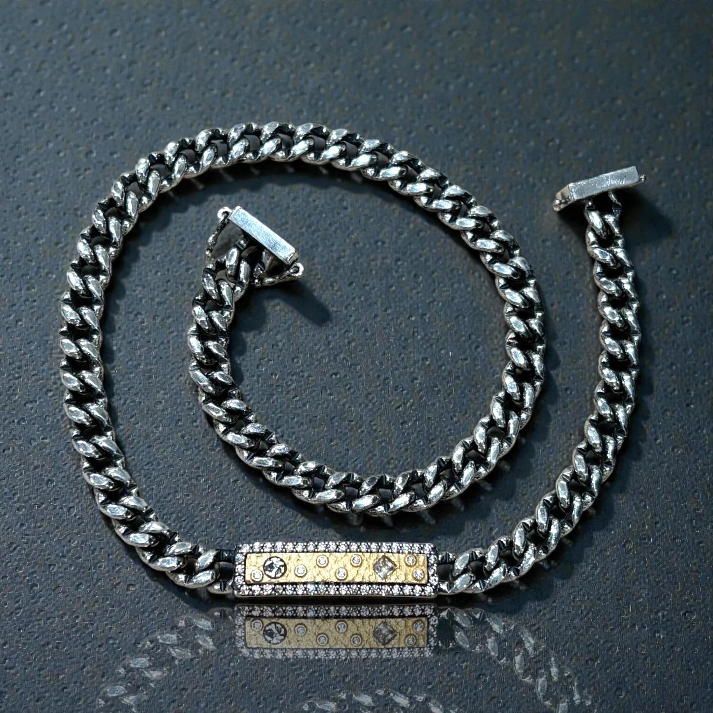 SOLEIL DOUBLE WRAP ID BRACELET