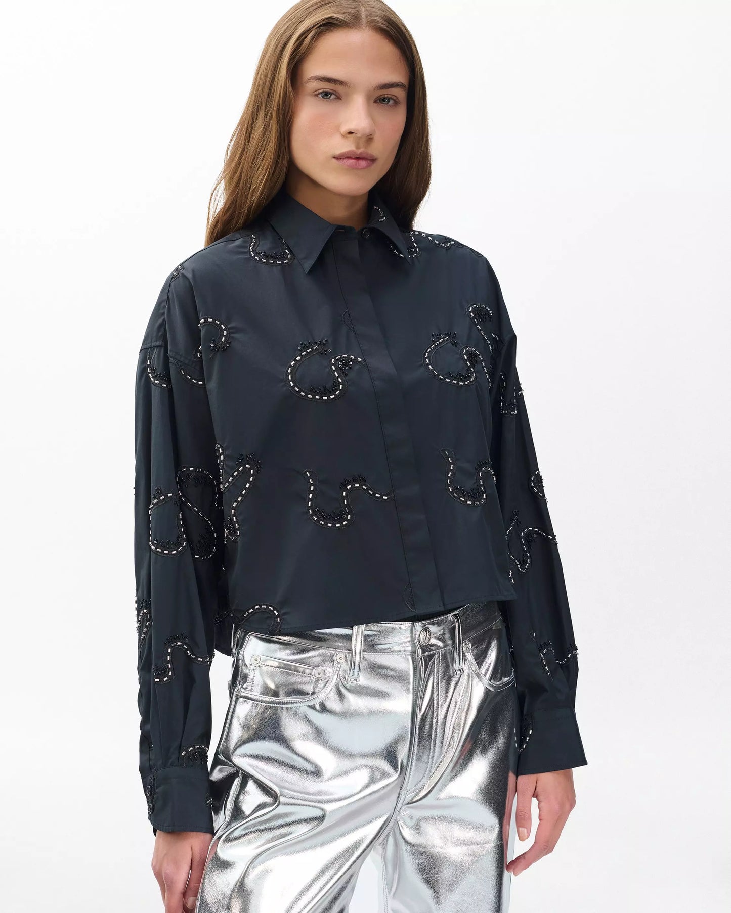 BEATRICE EMBROIDERED SHIRT