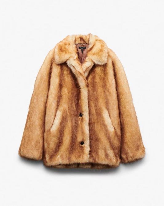 BRENNA FAUX FUR JACKET