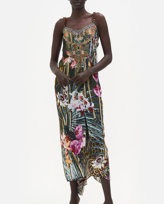 Shoestring Strap Kaftan