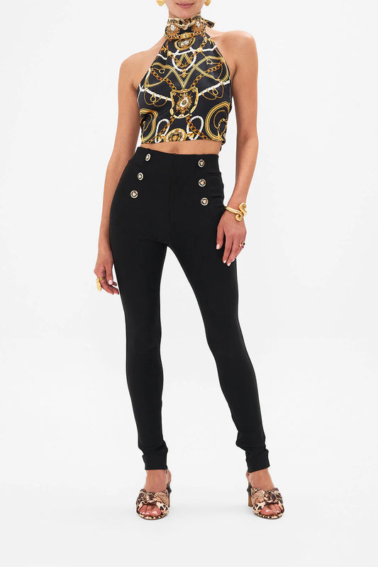 Halter Tie Back Top