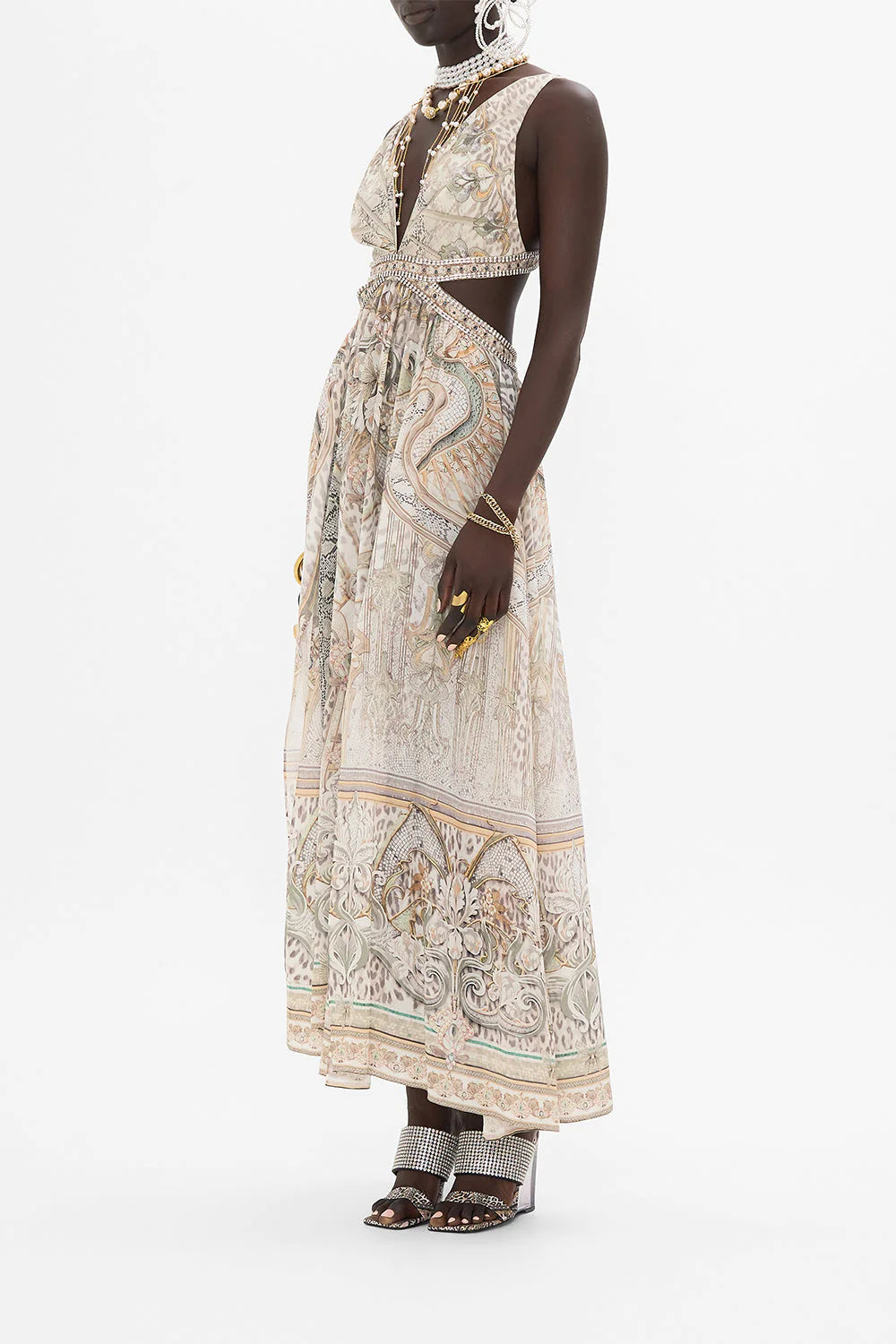 CUT OUT BACK DRESS