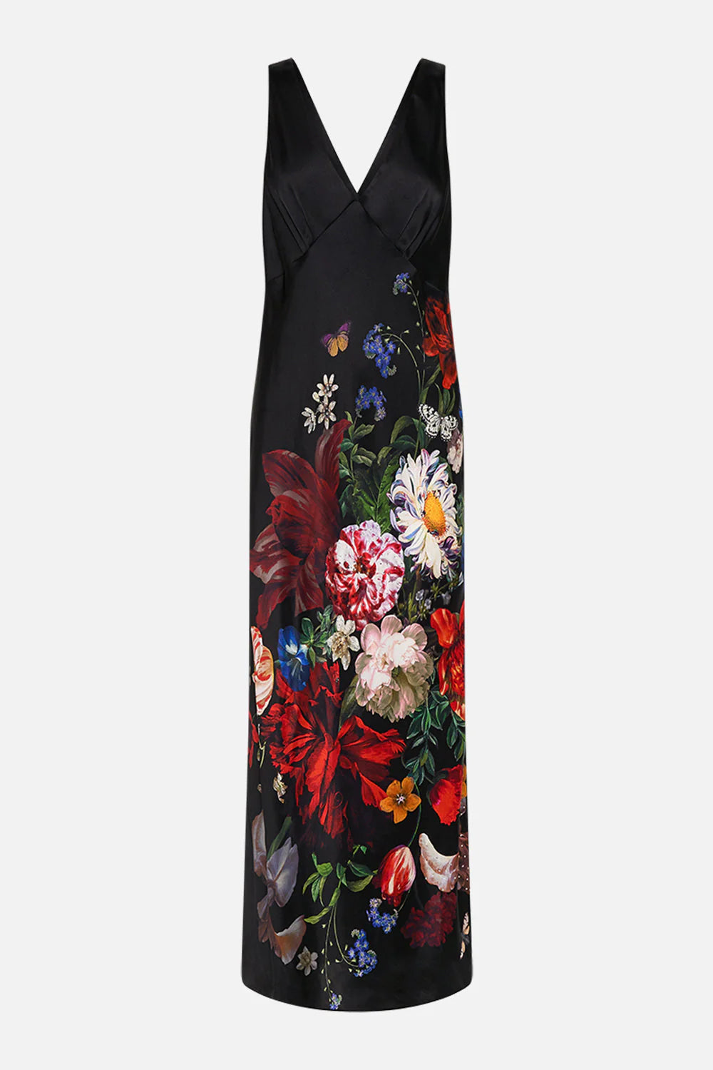 V NECK SLIP DRESS