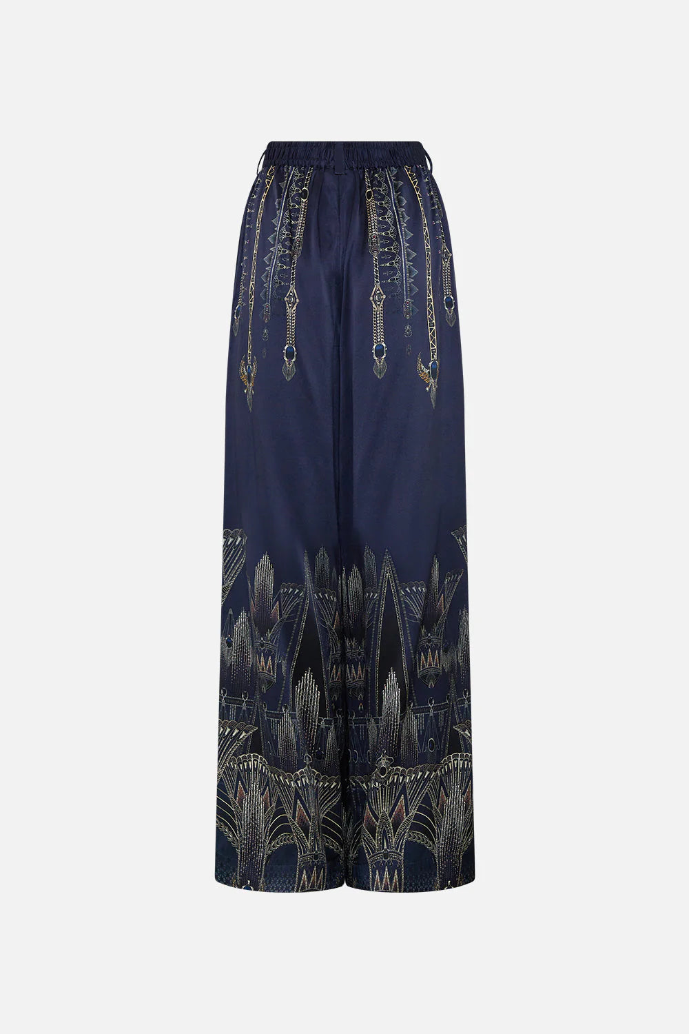 WIDE LEG WAISTED PANT