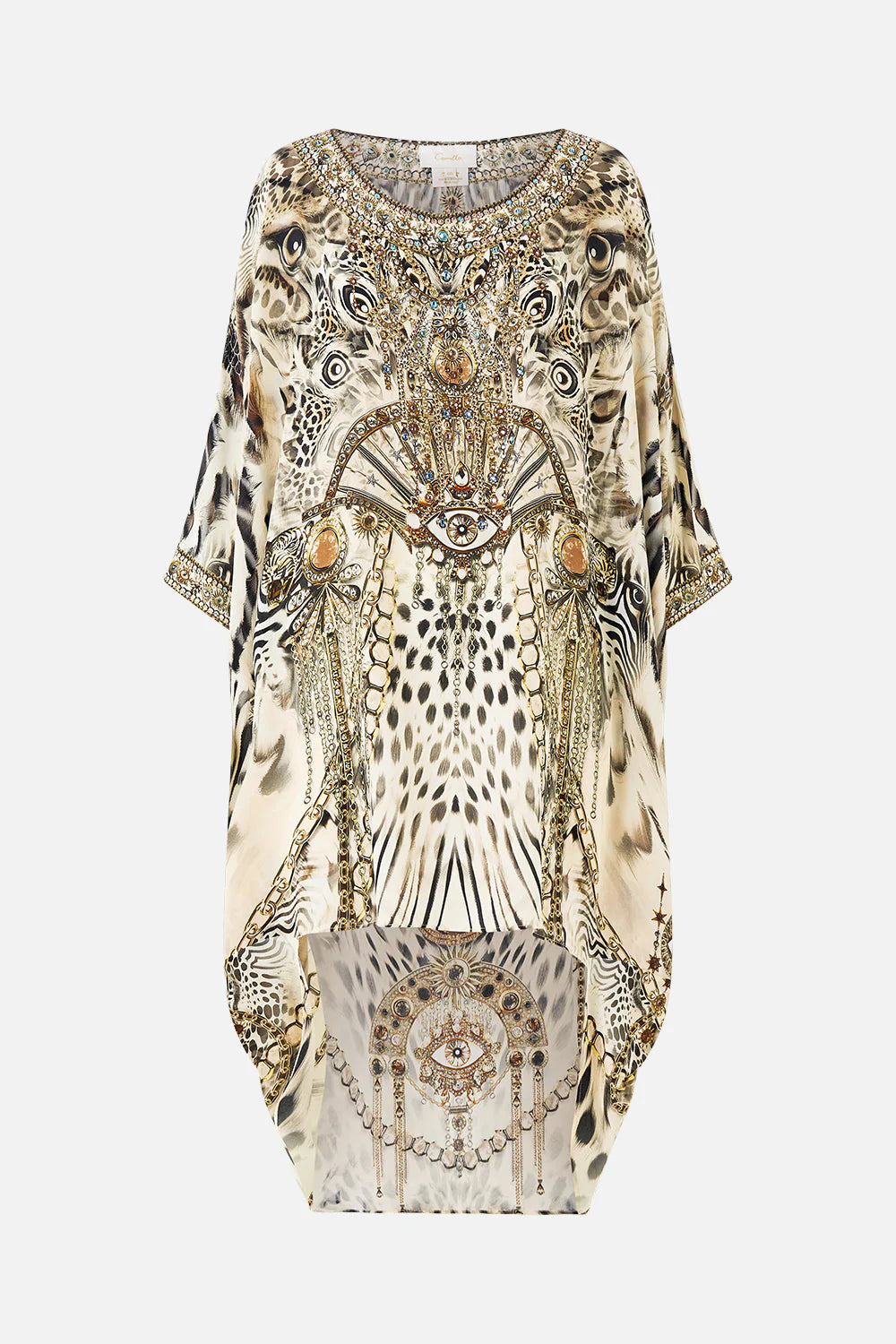 SCOOP BACK HEM DRESS