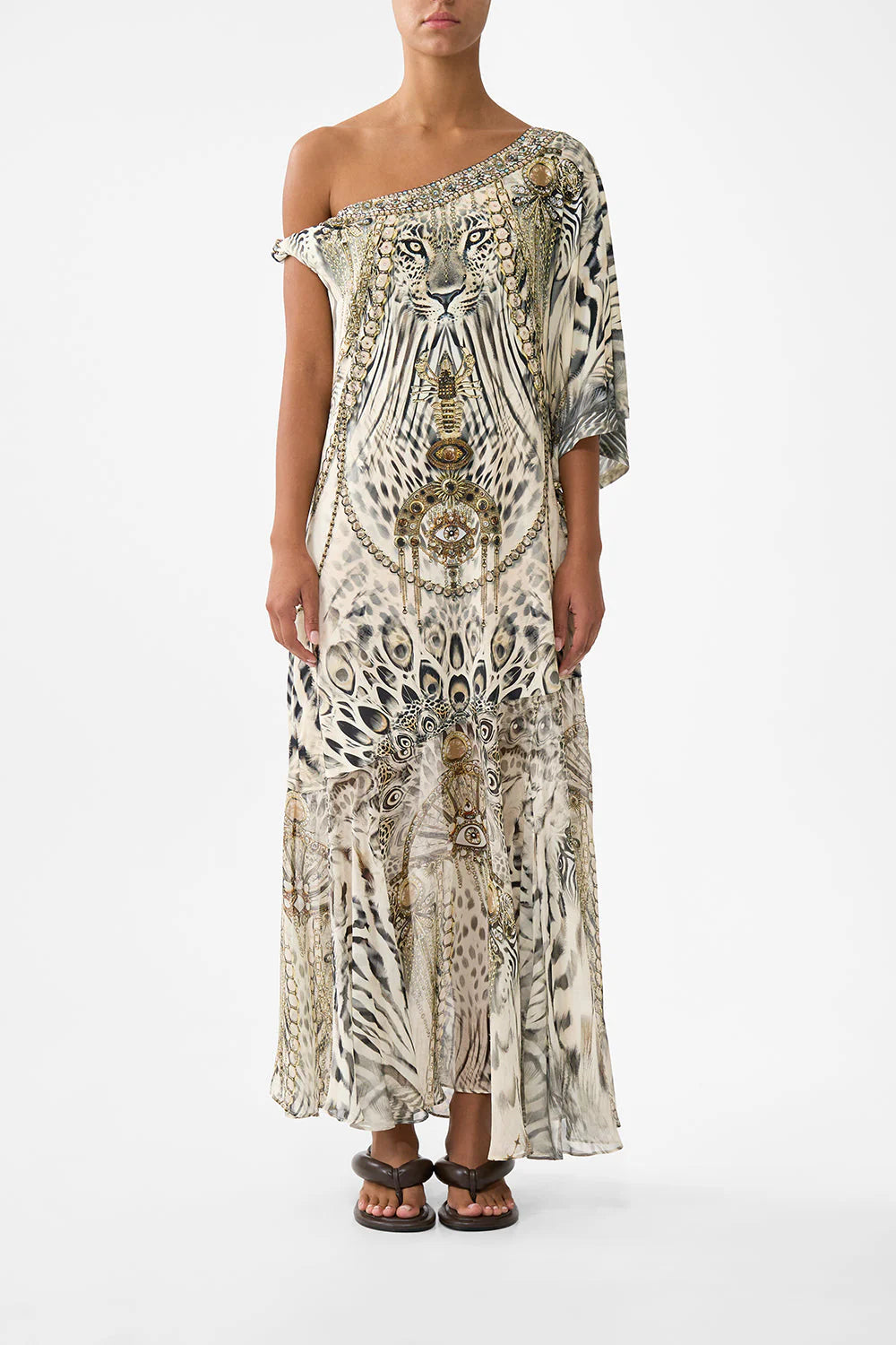 TWISTED ONE SHOULDER DRESS