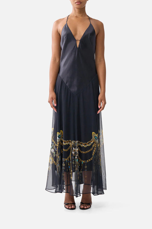 HARDWARE DETAIL SLIP DRESS