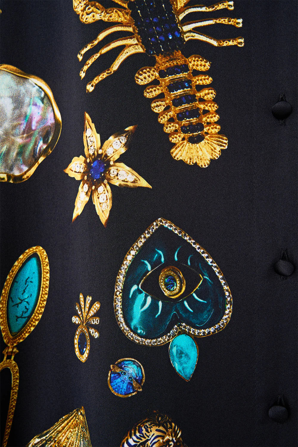 SHIRT DRESS W  BACK BUTTON DETAIL