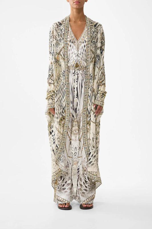 LONG CASUAL JACKET W POCKETS