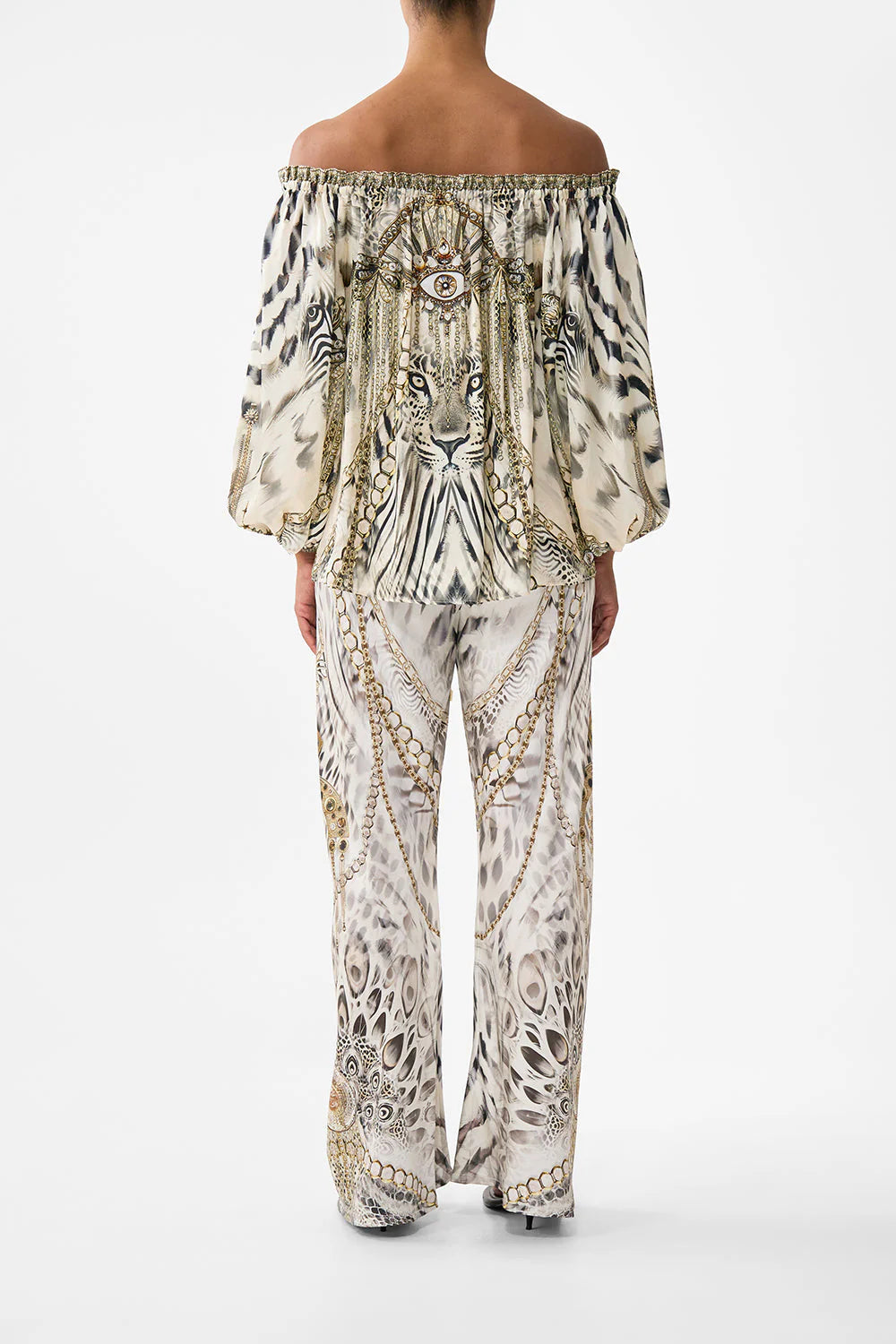 FRILL 0FF SHOULDER TOP