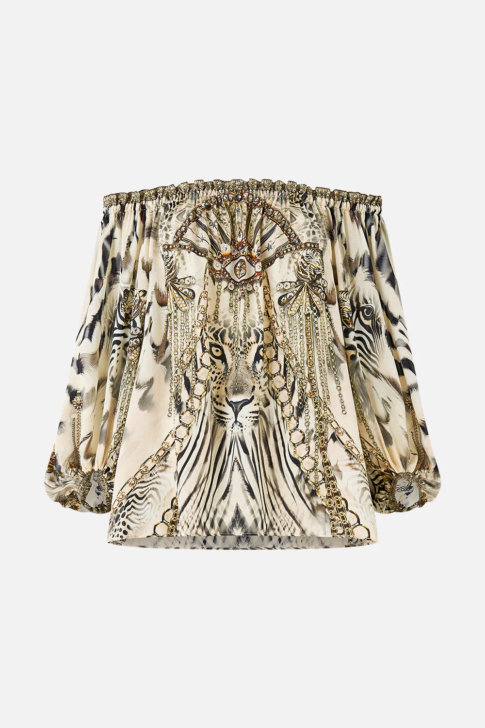 FRILL 0FF SHOULDER TOP