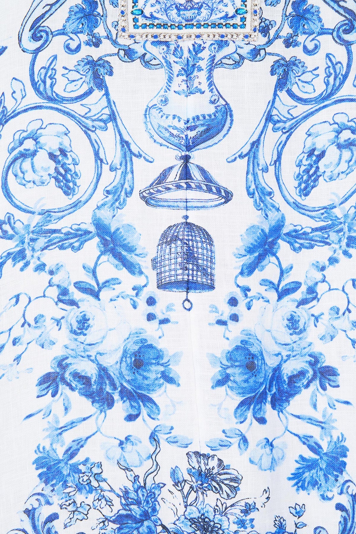 WIDE BODY COLLARED KAFTAN