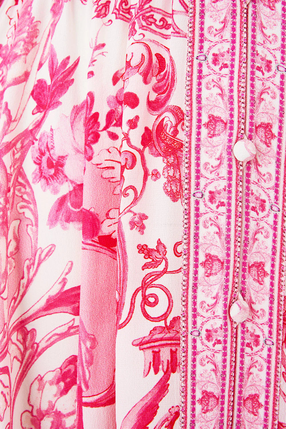 KIMONO DRESS WITH SHIRRING DETAIL