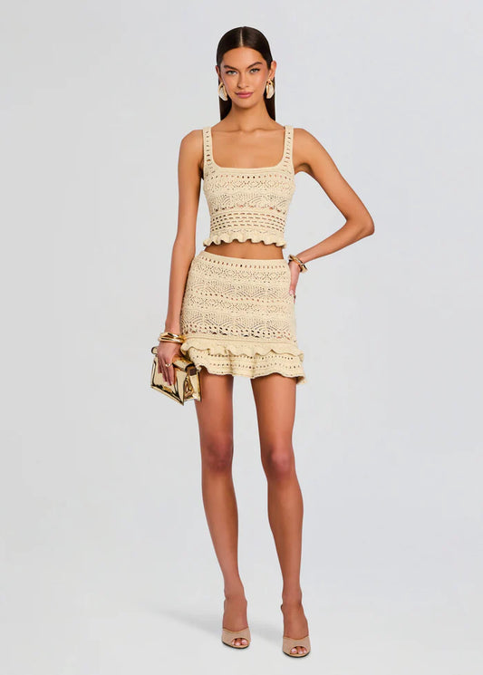 FLORRIE CROCHET SKIRT