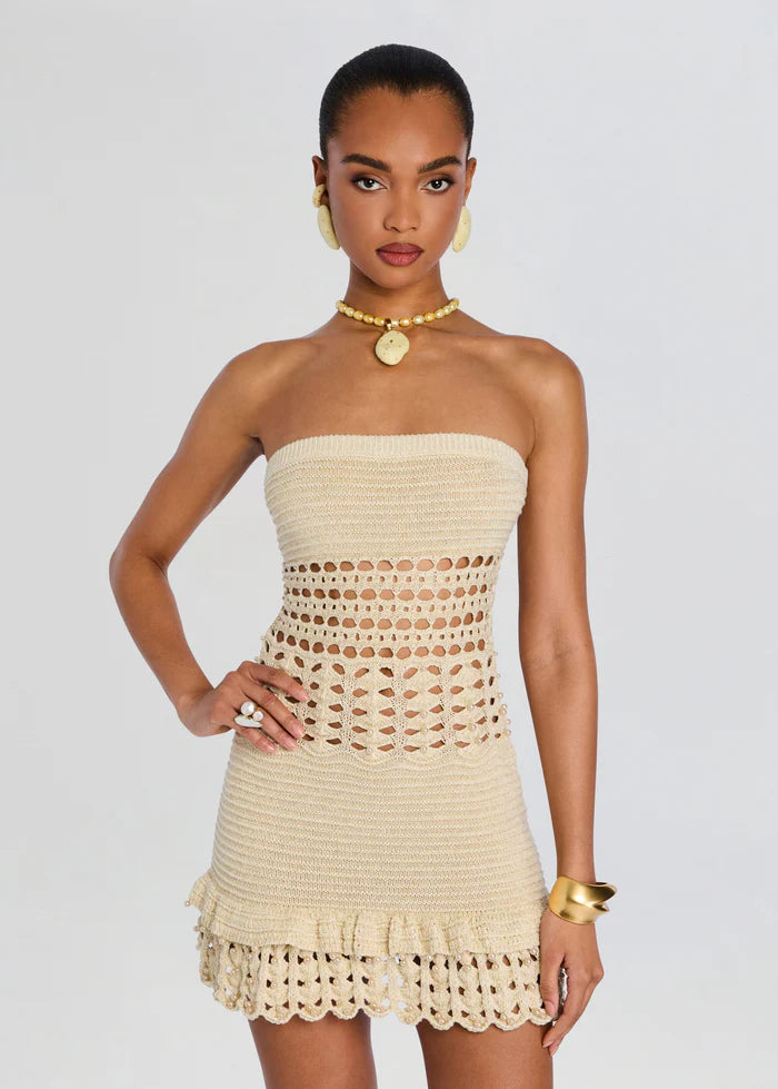 VALI CROCHET DRESS