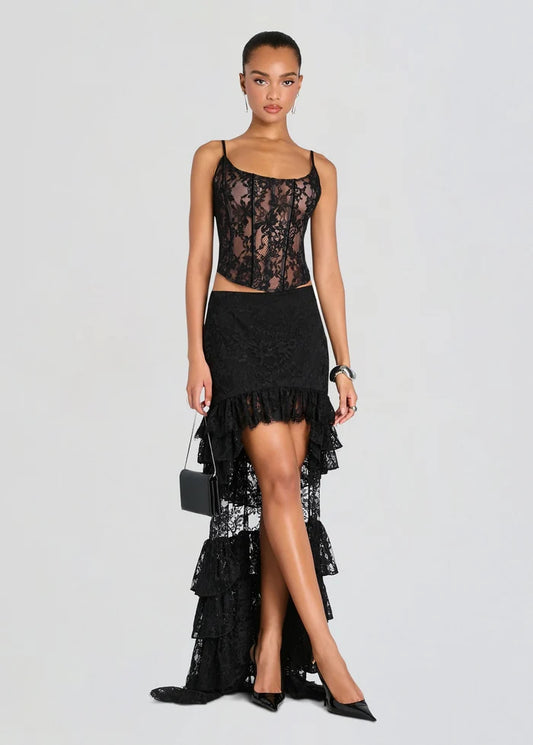 CYRUS LACE SKIRT