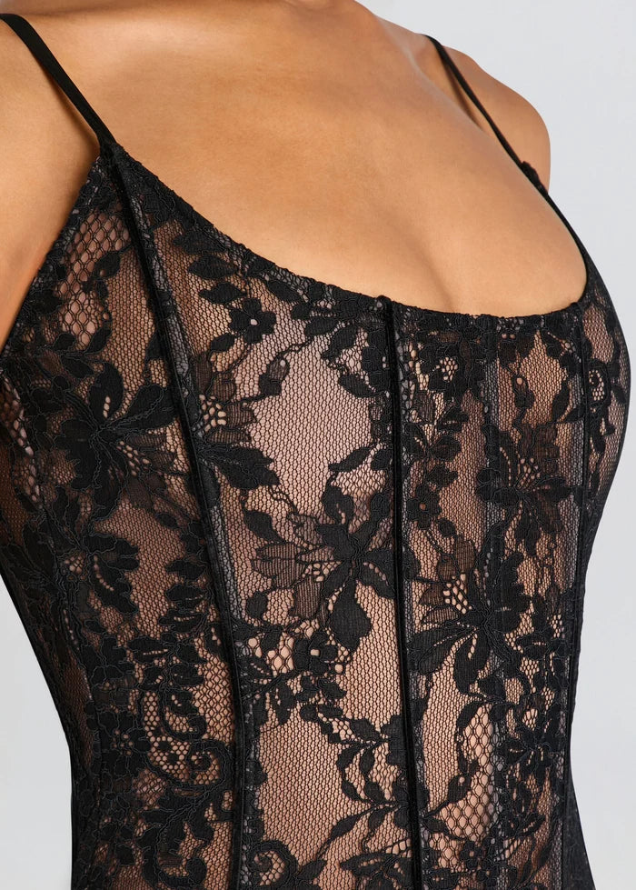 ROMI LACE BUSTIER