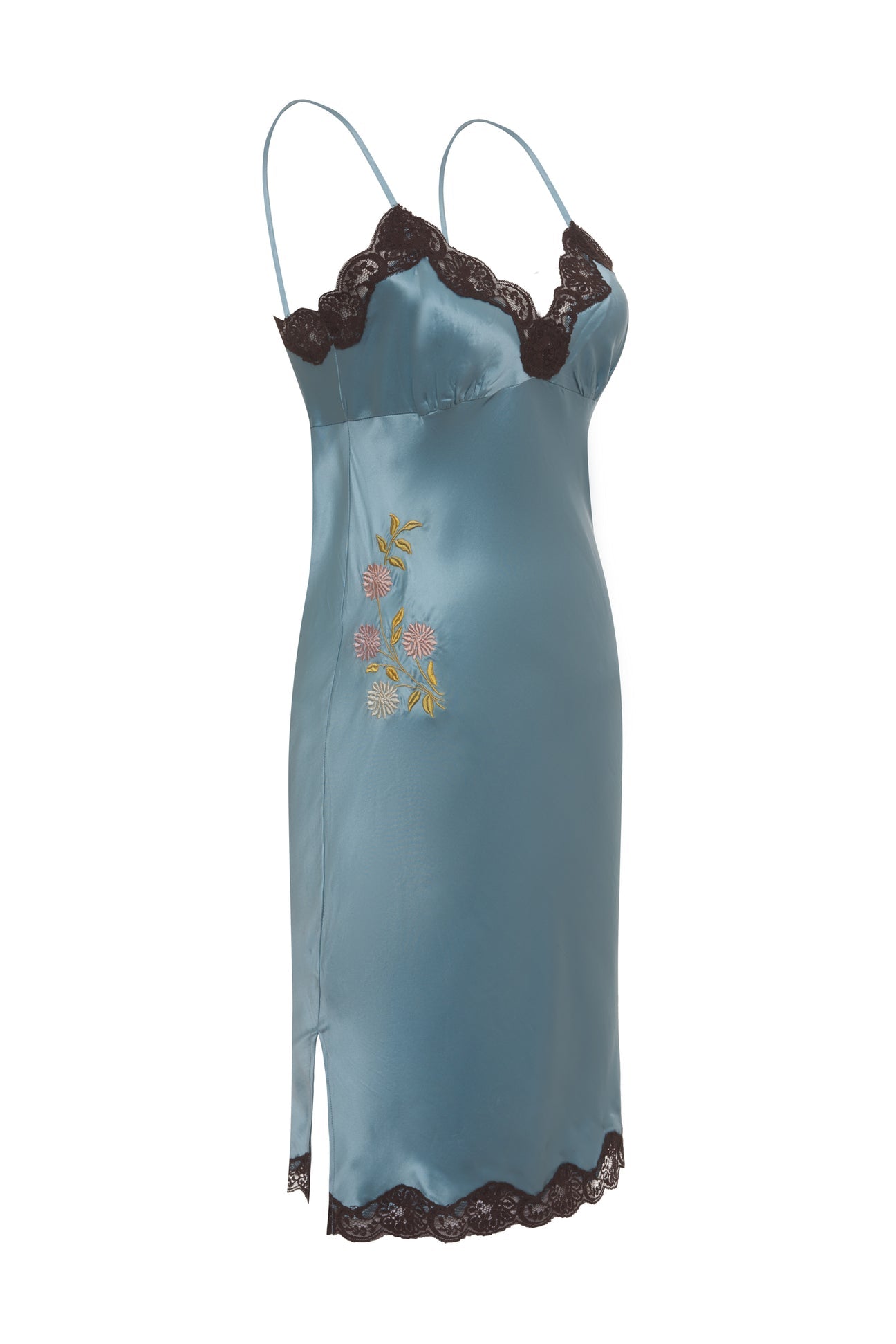 Embroidery Slip Dress