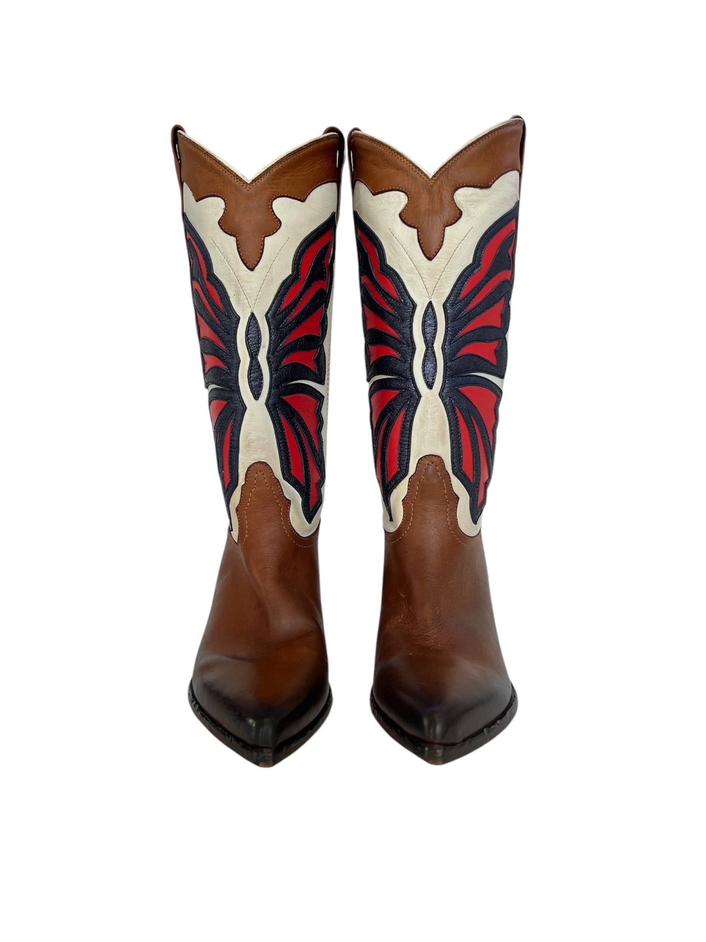 BUTTERFLY COWBOY BOOTS