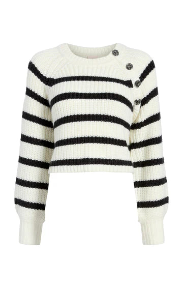 STRIPPED KEREN PULLOVER