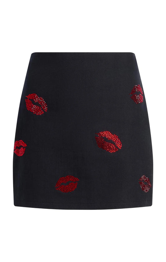 KISSING BOOTH DENIM DORIA SKIRT