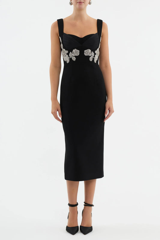 JULIANA BUSTIER MIDI