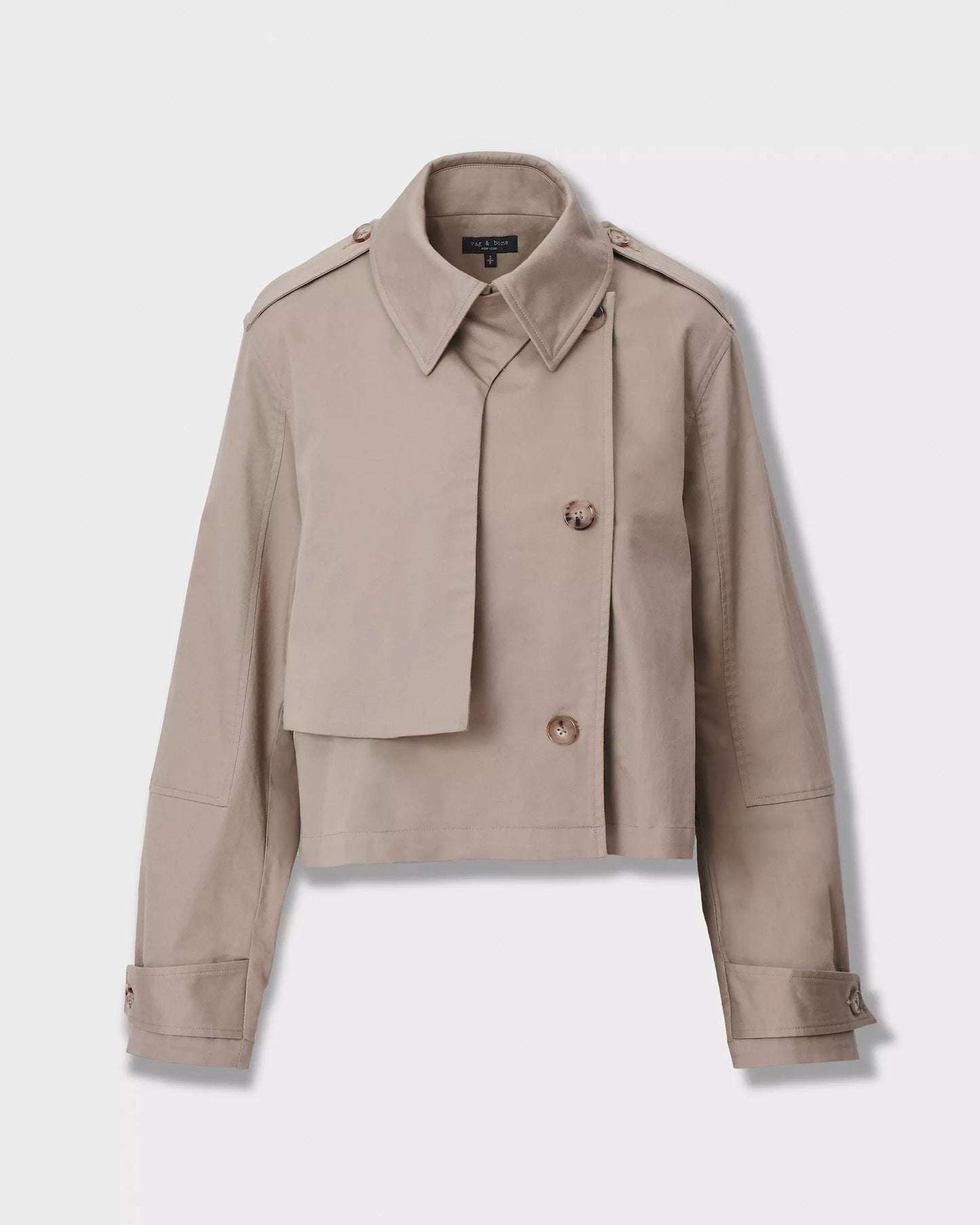 JAMIE CROPPED TRENCH