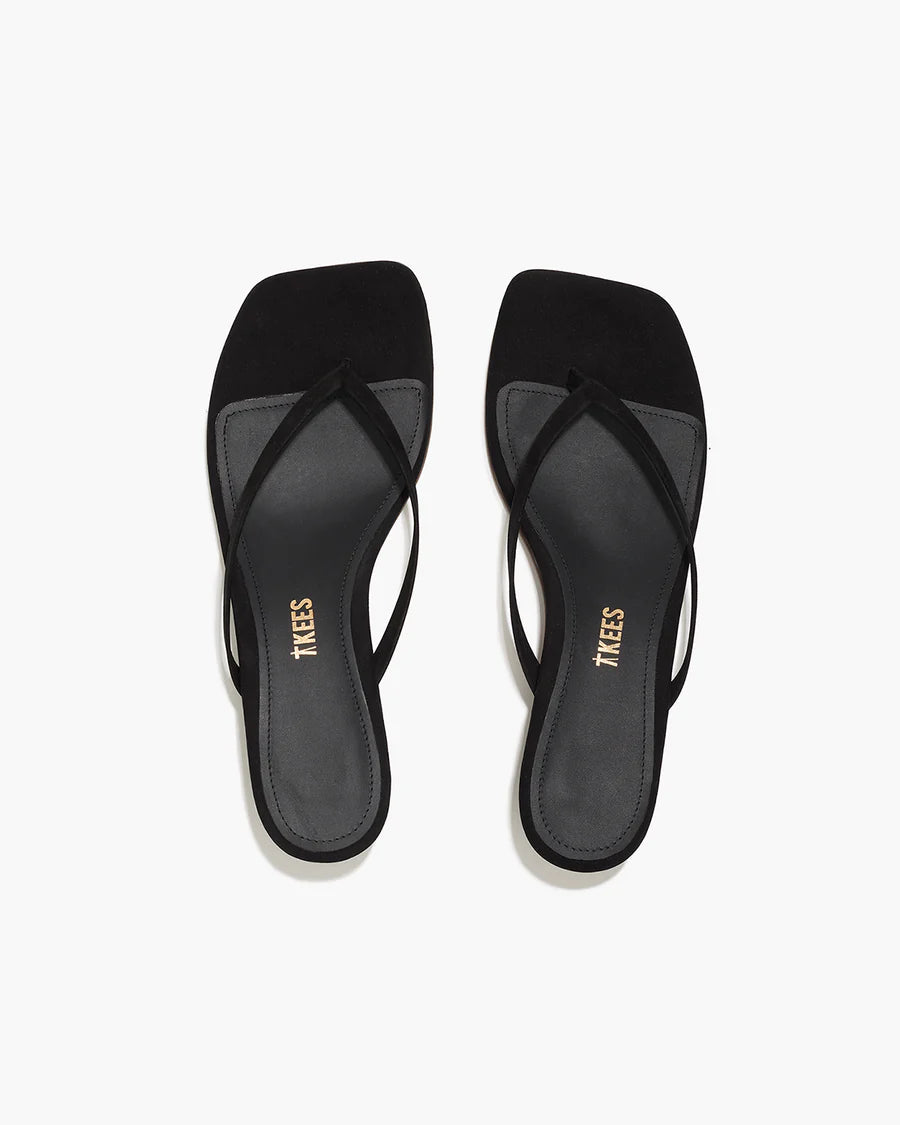 SQUARE TOE JULIA SUEDE HEEL