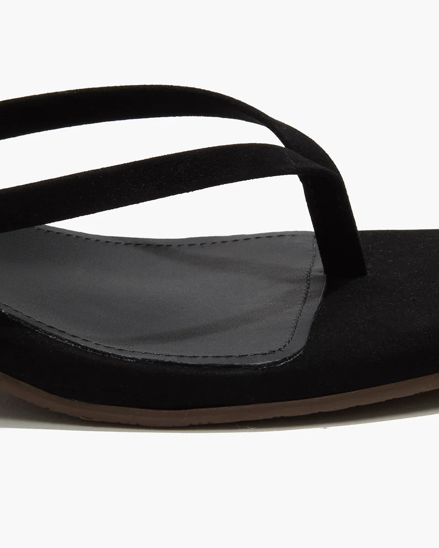 SQUARE TOE JULIA SUEDE HEEL