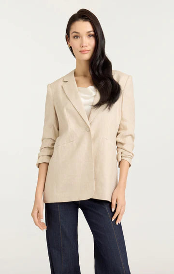 LINEN KYLIE BLAZER