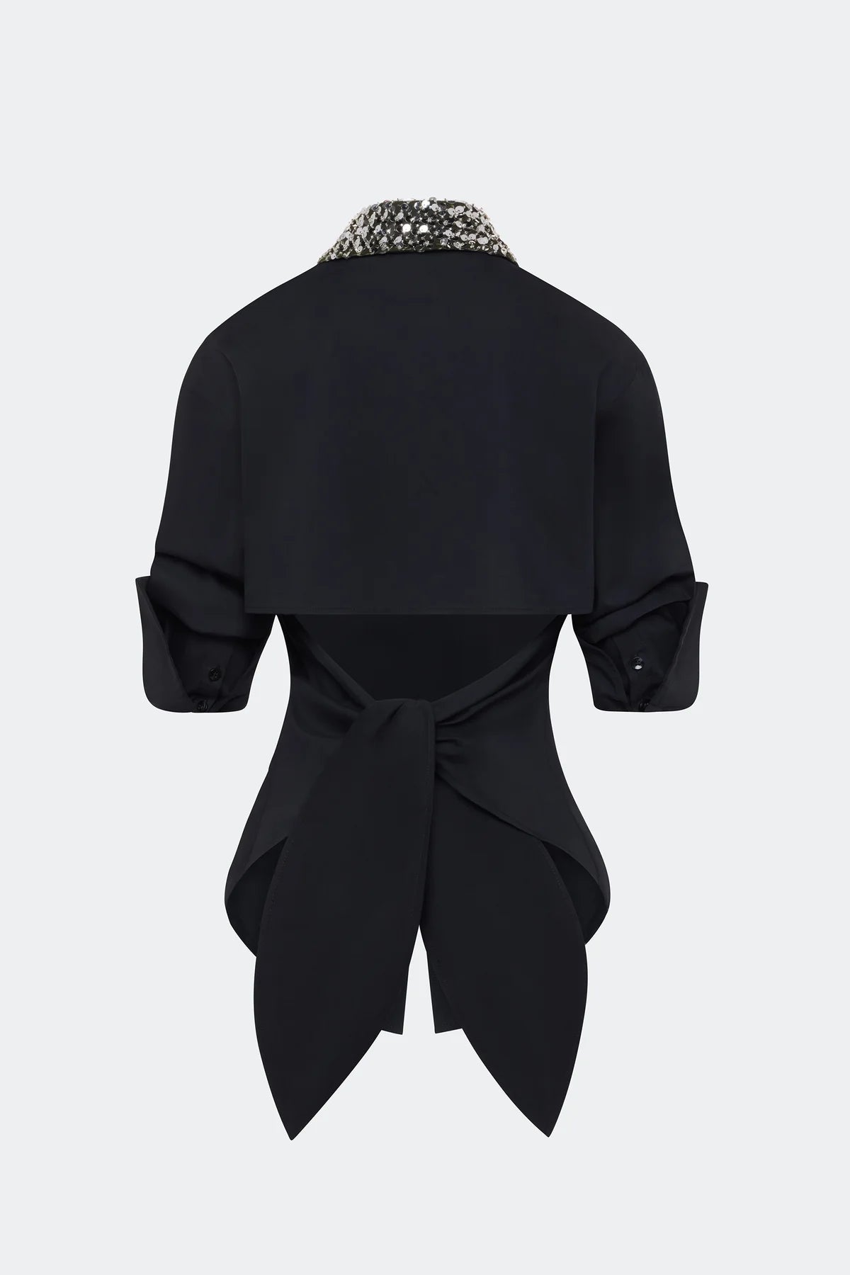 LOCH EMBELLISHED BUTTON UP