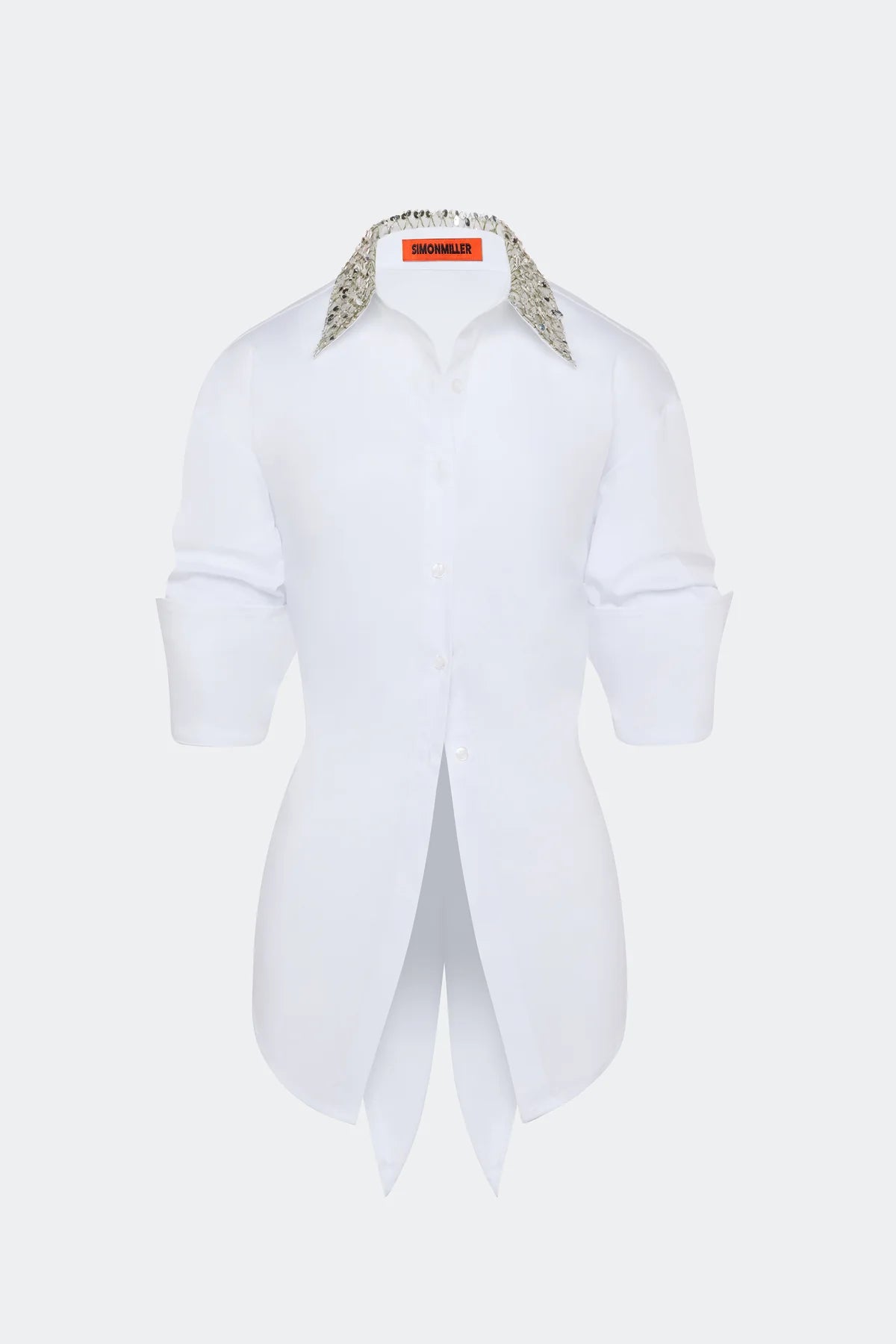 LOCH EMBELLISHED BUTTON UP