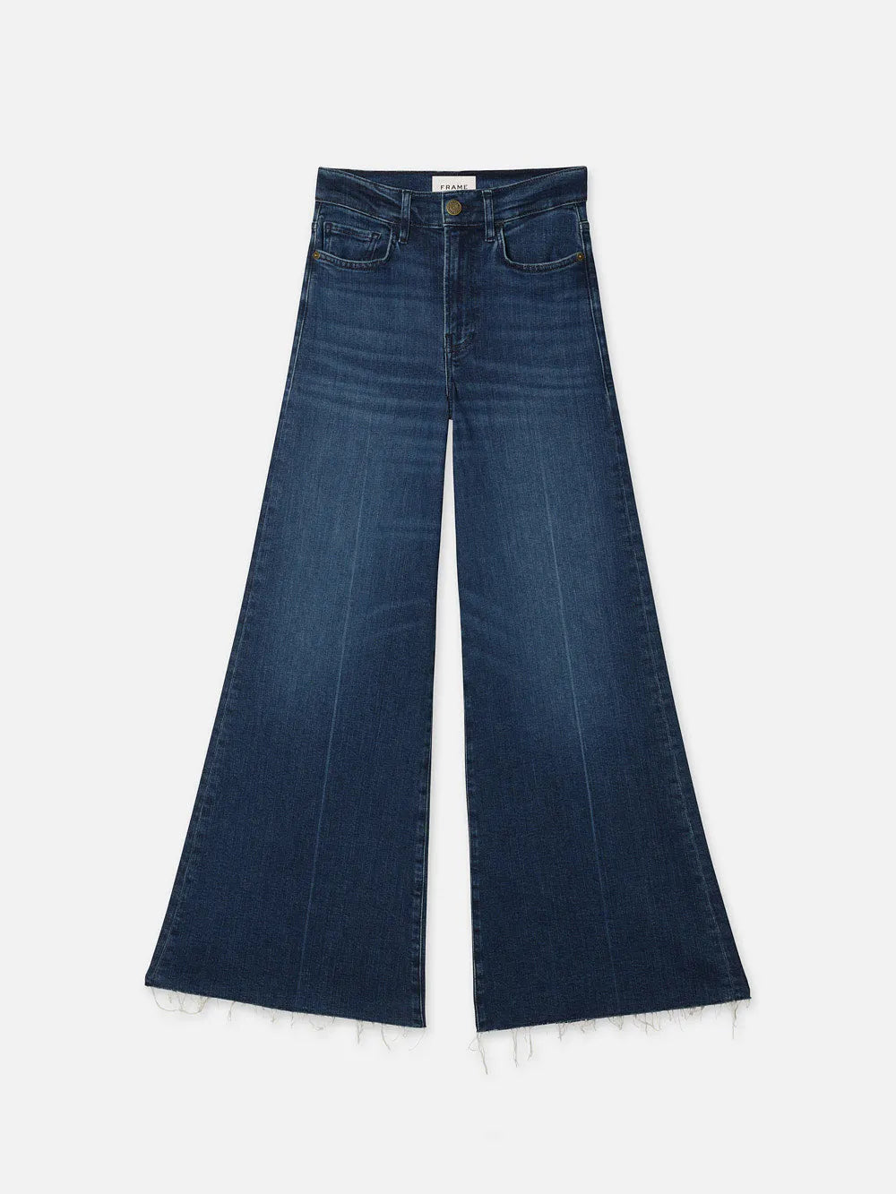 LE PALAZZO CROP RAW FRAY