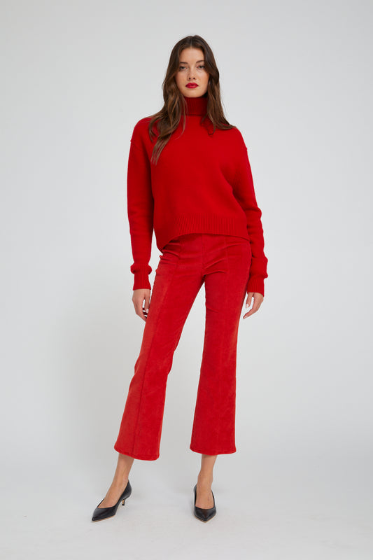 ANKLE FLARE W/PRINCESS SEAM