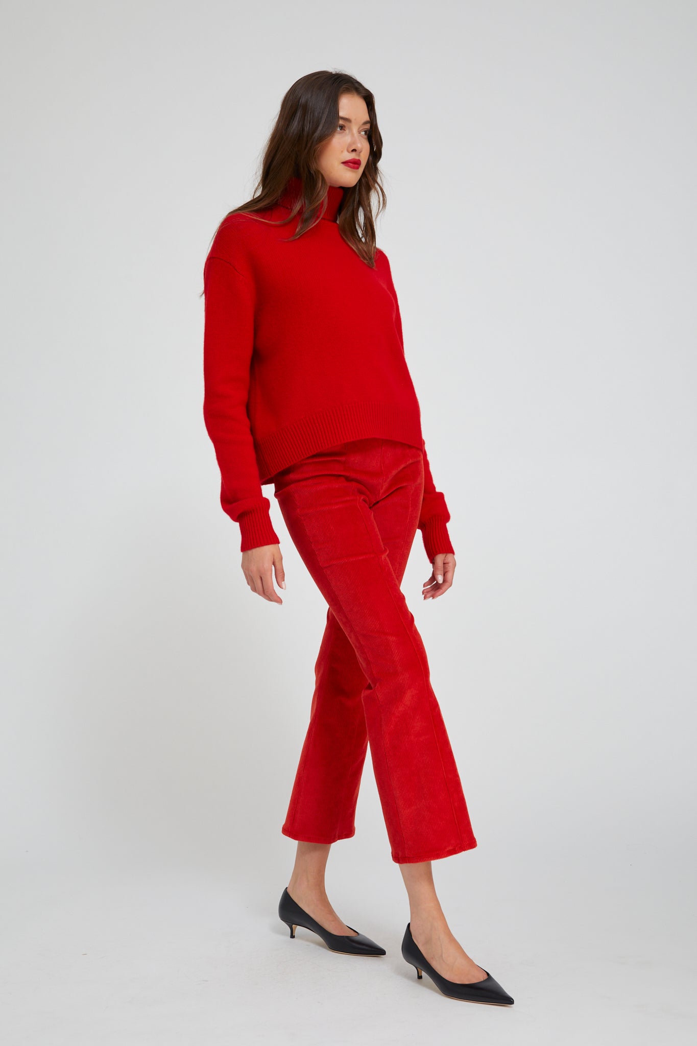 ANKLE FLARE W/PRINCESS SEAM