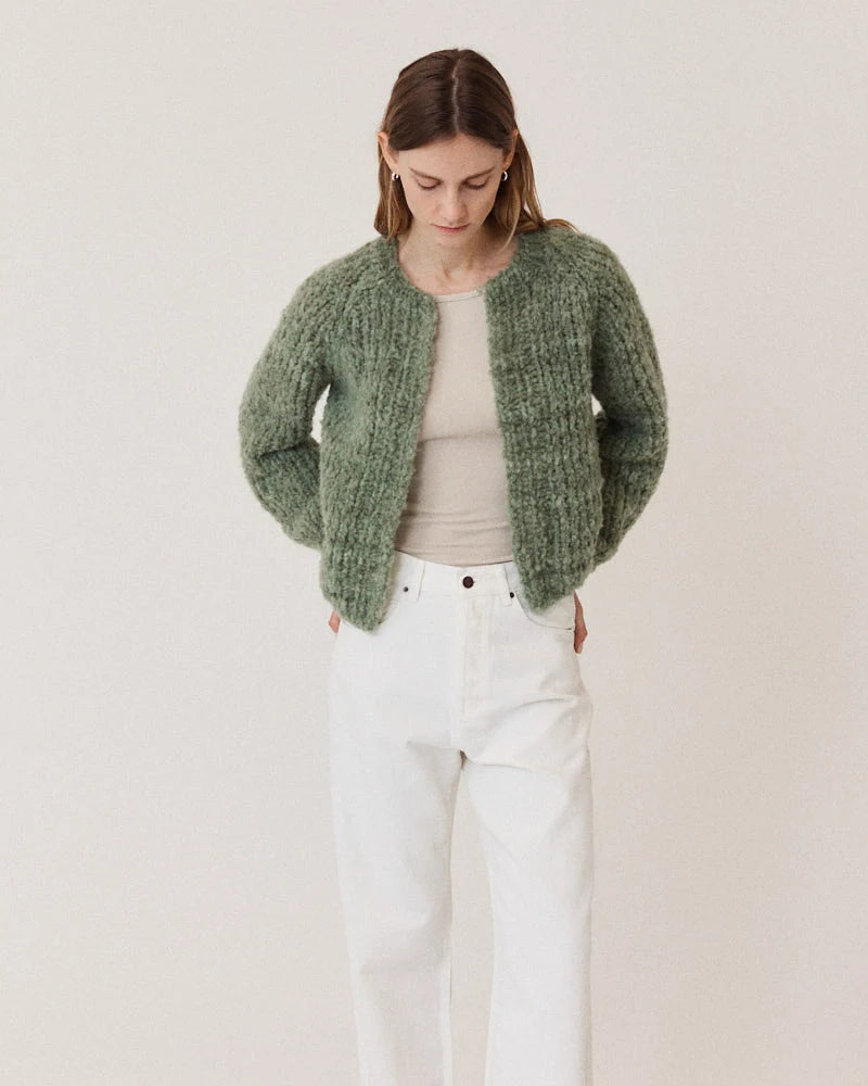 WOOL ALPACA BOMBER