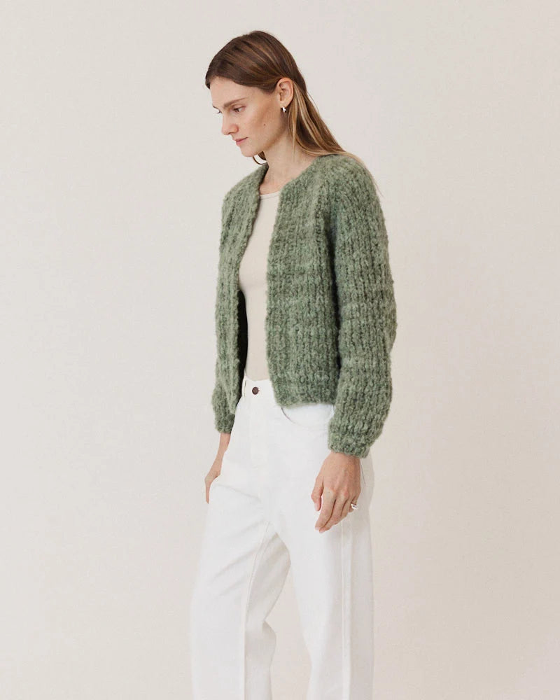 WOOL ALPACA BOMBER