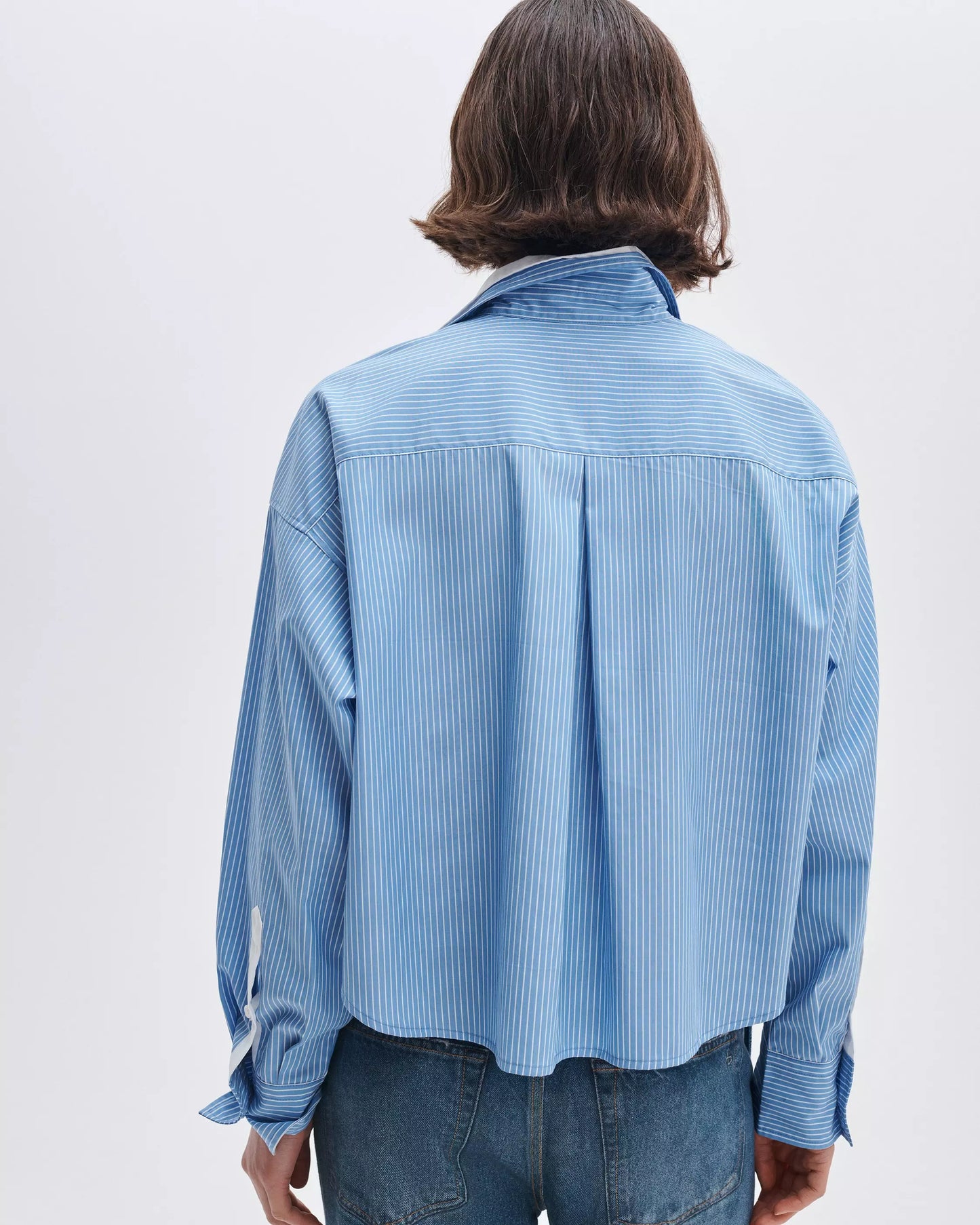 MARIN STRIPE LAYERED SHIRT