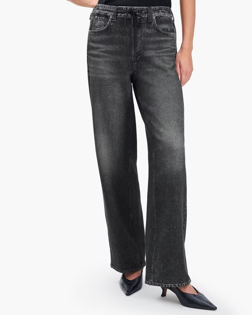 MIRAMAR TERRY DRWCRD WIDE PANT