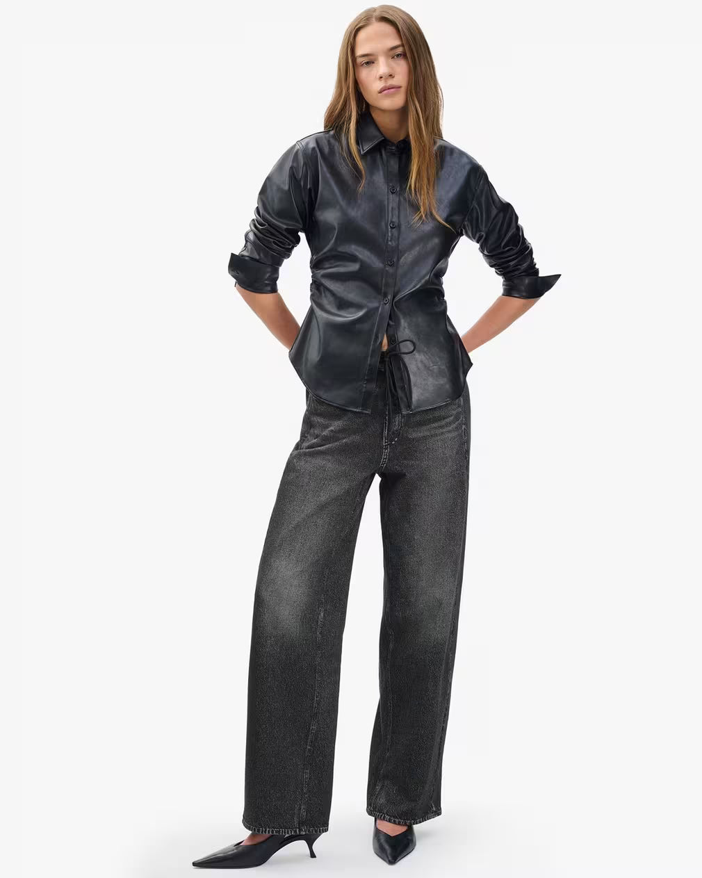 MIRAMAR TERRY DRWCRD WIDE PANT