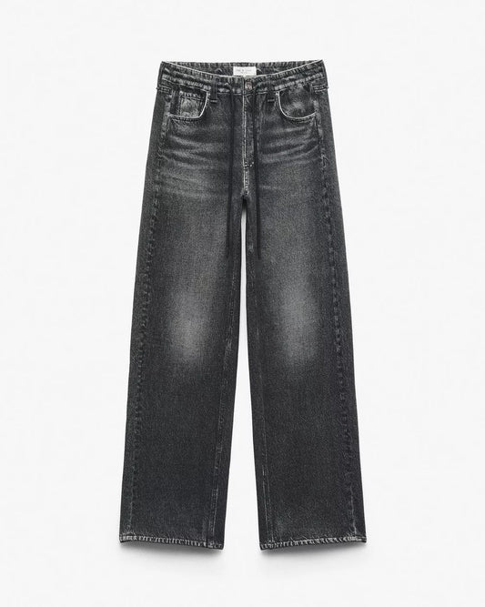 MIRAMAR TERRY DRWCRD WIDE PANT