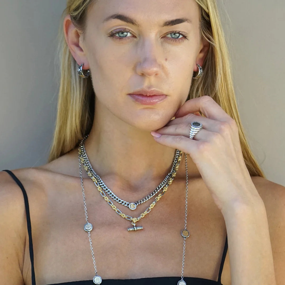 MINI OLENA COIN NECKLACE